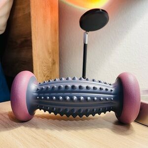 Purple and Pink Spiked Massage Roller